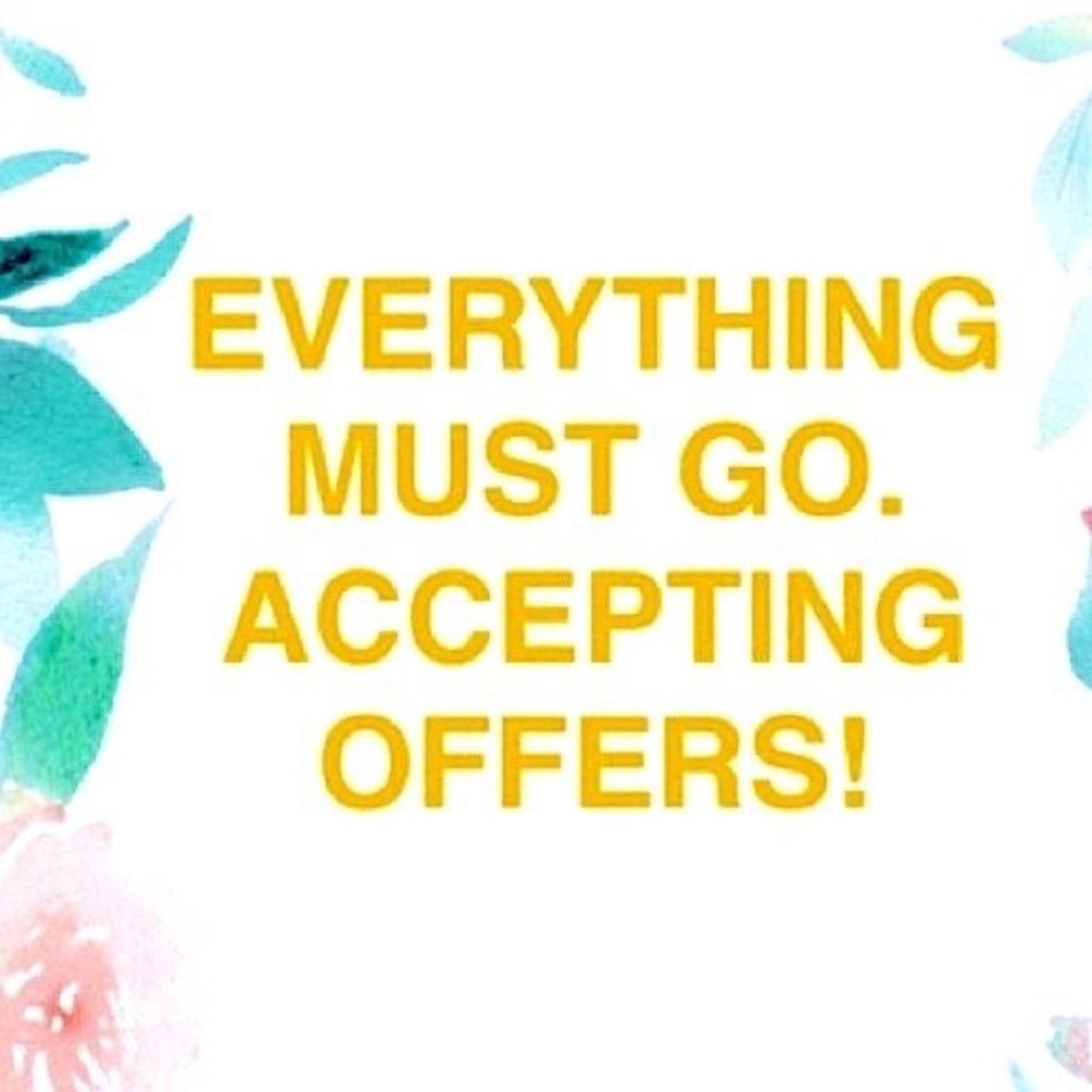 All reasonable offers considered!